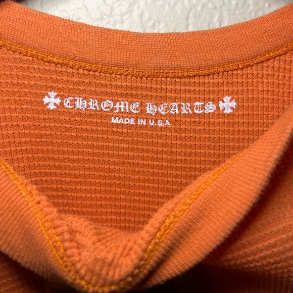 Chrome Hearts Matty Boy Link Orange Thermal Long sleeve - Picture 2 of 7
